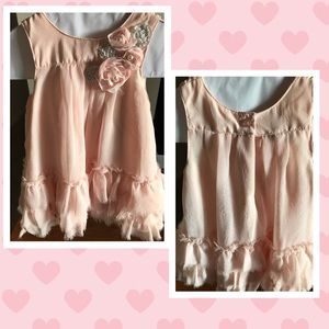 6-9 M Cream Baby Dress